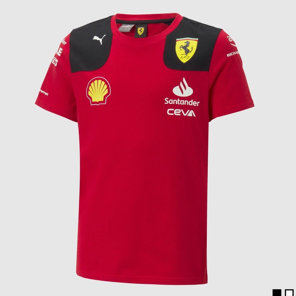 FERRARI Scuderia Ferrari F1 Kids 2023 Team T-shirt